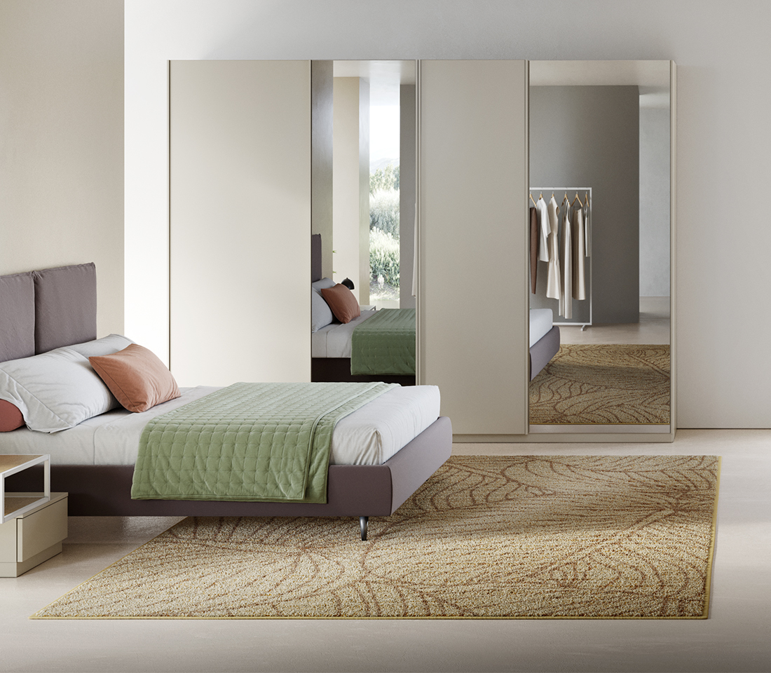 zona-notte-armadio-brisbane-specchi