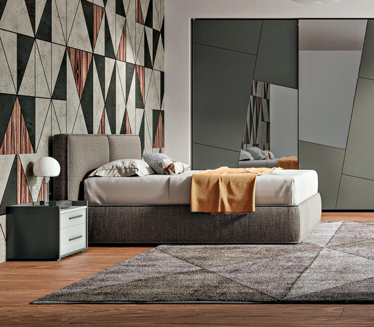 zona-notte-letto-adana-tortora