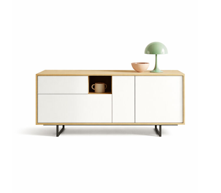 zona-giorno-madia-kubo-bianca