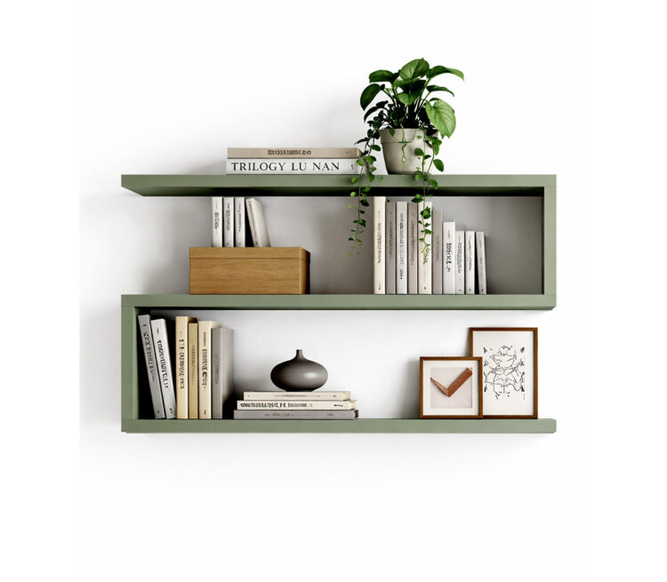 zona-giorno-libreria-alsaka-verde-scont