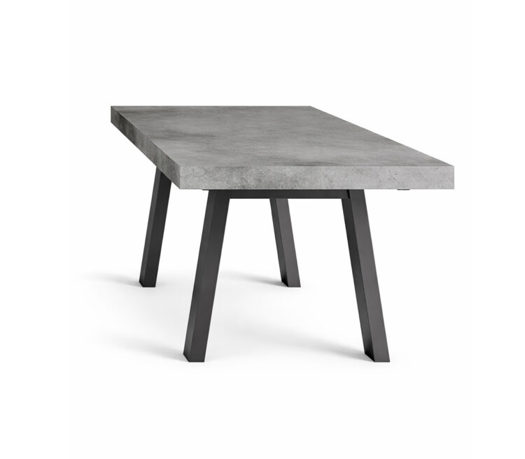 zona-giorno-tavolo-cemento