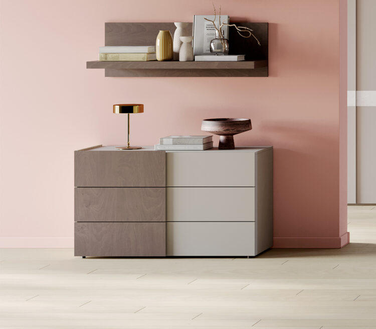 zona-notte-comò-lins-tortora